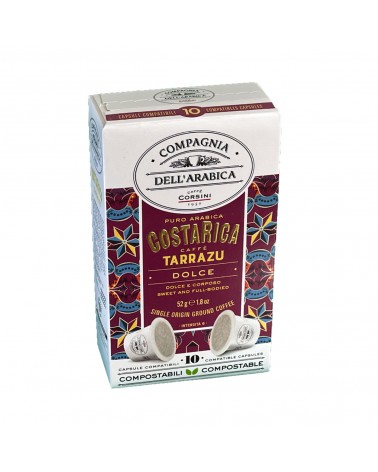COSTA RICA TARRAZU CAPSULES 10 x 5,2 gr.