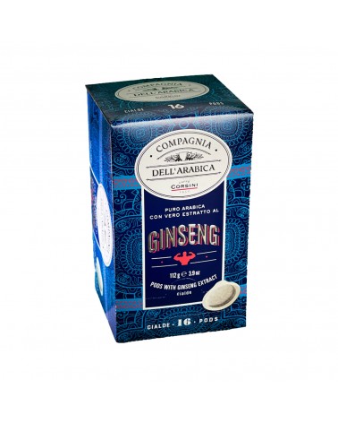 COMPAGNIA DELL'ARABICA GINSENG PODS E.S.E 16Pc