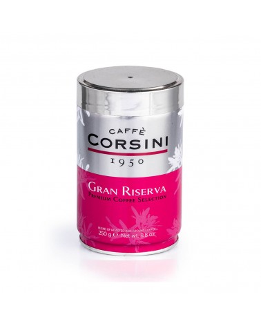 CORSINI GRAN RISERVA GROUND COFFEE 250 gr. In TIN