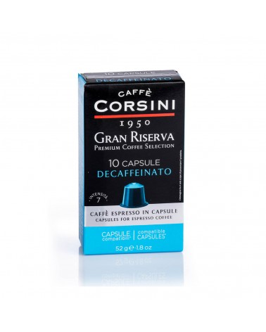 GRAN RISERVA DECAFFEINATED  CAPSULES 10 x 5,2 gr.