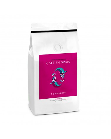 ZODIAQUE POISSONS CAFÉ EN GRAIN 250gr.