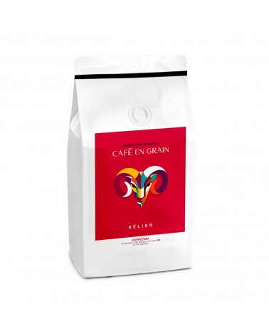 ZODIAQUE BELIER CAFÉ EN GRAIN 250gr.